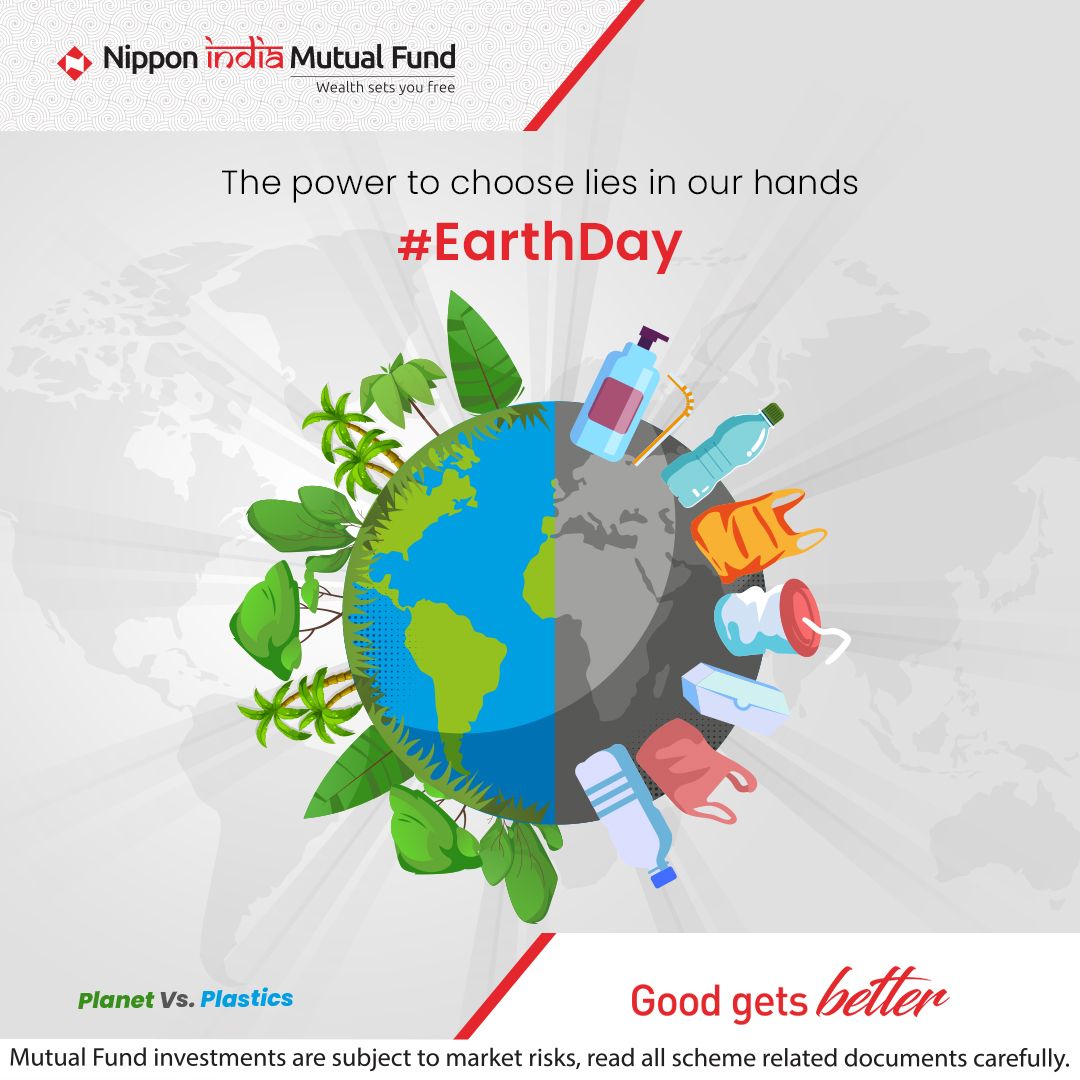 NipponIndiaMF's tweet photo. This #EarthDay, let’s invest in a greener tomorrow to keep the Earth away from a volatile future.

#NipponIndiaMutualFund #GoodGetsBetter https://t.co/fQrapai0Mf
