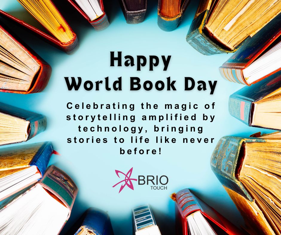 This World Book Day, spark a new love for reading with BrioTouch IFPs through -

#worldbookday #Edtech #briotouch #makeinindia #DigitalClassroomSolutions #TransformativeEducation #interactivedisplays