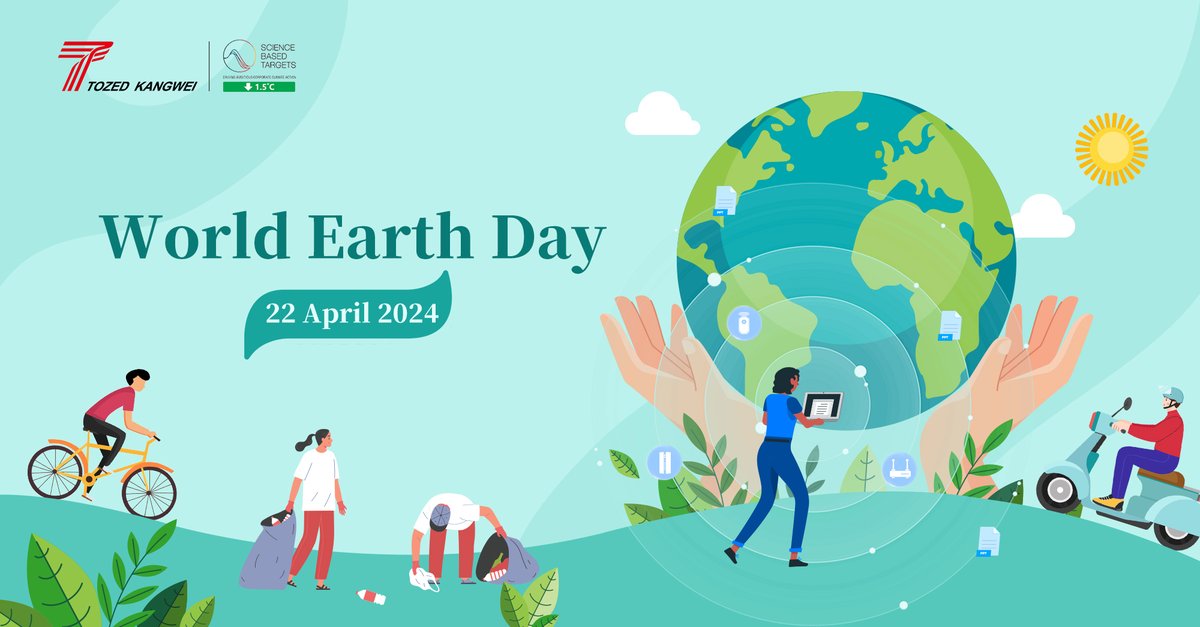 Earth's Day, Our Way: Reduce, reuse, recycle—let's make every day Earth Day. Preserve our planet for the generations ahead. 🌍💚 #EarthDay #SustainableFuture #GreenLiving

#TozedKangwei #ConnecttoBetterFuture