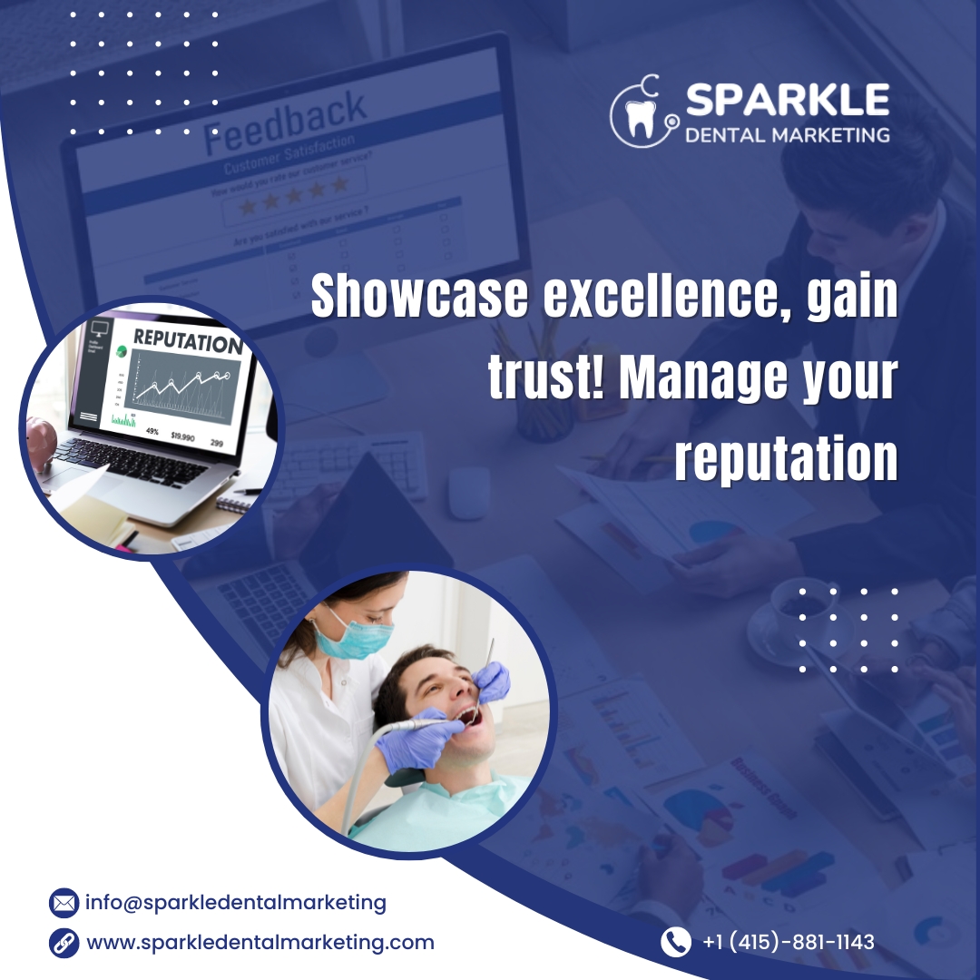 Build a stellar reputation online with our reputation management services. Let's showcase your clinic's excellence and earn trust from potential patients!
Visit now @ sparkledentalmarketing.co
#webdevelopment #dentalwebsite #dentalmarketing #marketingteam #PPC #payperclick #smo