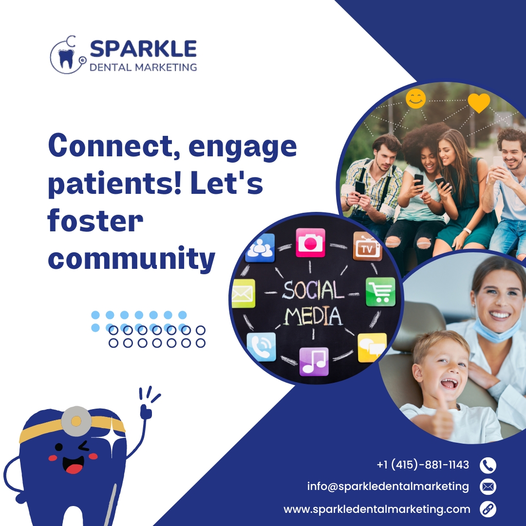 Connect with your patients on a deeper level through engaging social media content! Let's start meaningful conversations and foster a sense of community around your clinic.
Visit now @ sparkledentalmarketing.com
#webdevelopment #dentalwebsite #dentalmarketing #marketingteam #PPC