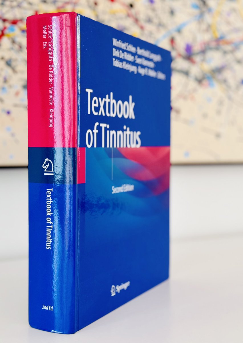 Excited to announce the release of the 2nd edition of the textbook of tinnitus! As one of the co-editors, I'm proud to say it's packed with the latest research, novel insights, and strategies for managing this condition. #Tinnitus #MedicalTextbook @TRI_TinnitusRes