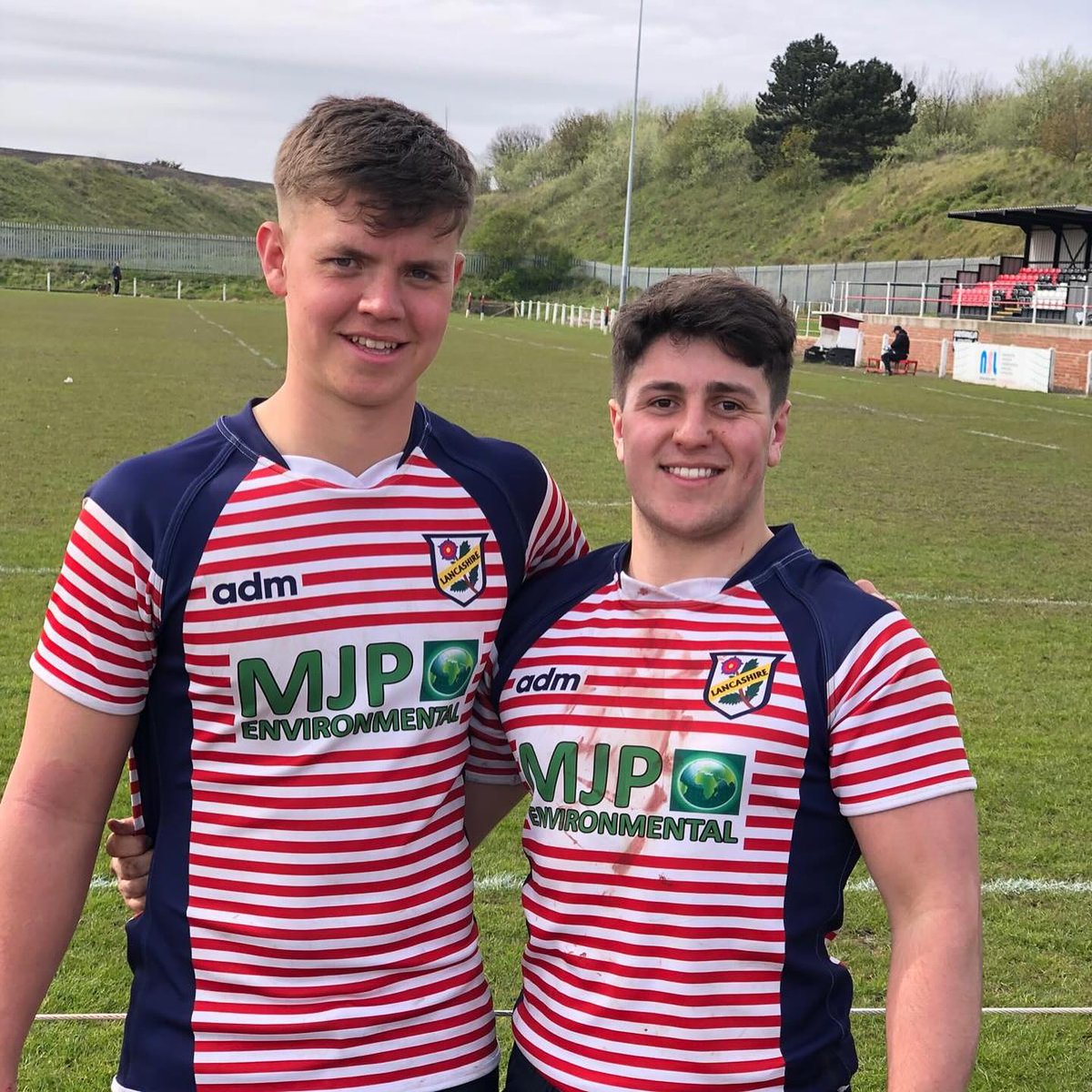 Shout out to Will Greenwood and James Sutcliffe of @GarstangRUFC who help the U20s to an thrilling 41-53 win over Durham on Sunday. The previous day they also played in the Papa Johns Cup @WiganRufc that time losing 55-43. 2 Games 192 Points involved #runningrugby #pointsfest