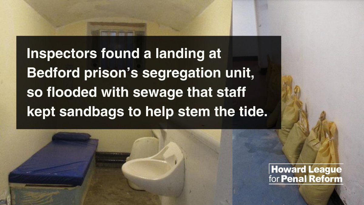 The segregation unit in Bedford prison is one of the darkest corners of the criminal justice system. Now, at long last, an end to this grim scandal appears to be in sight – after pressure from the Howard League. More here: howardleague.org/blog/the-segre… #LiftTheLidOnPrisons