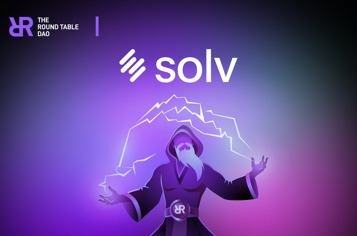 Round_TableDAO's tweet photo. Solv Protocol’s protocol opens the doors to liquidity

Let’s find out how @SolvProtocol is changing the game 👇

1/10 https://t.co/r3udjozCjH