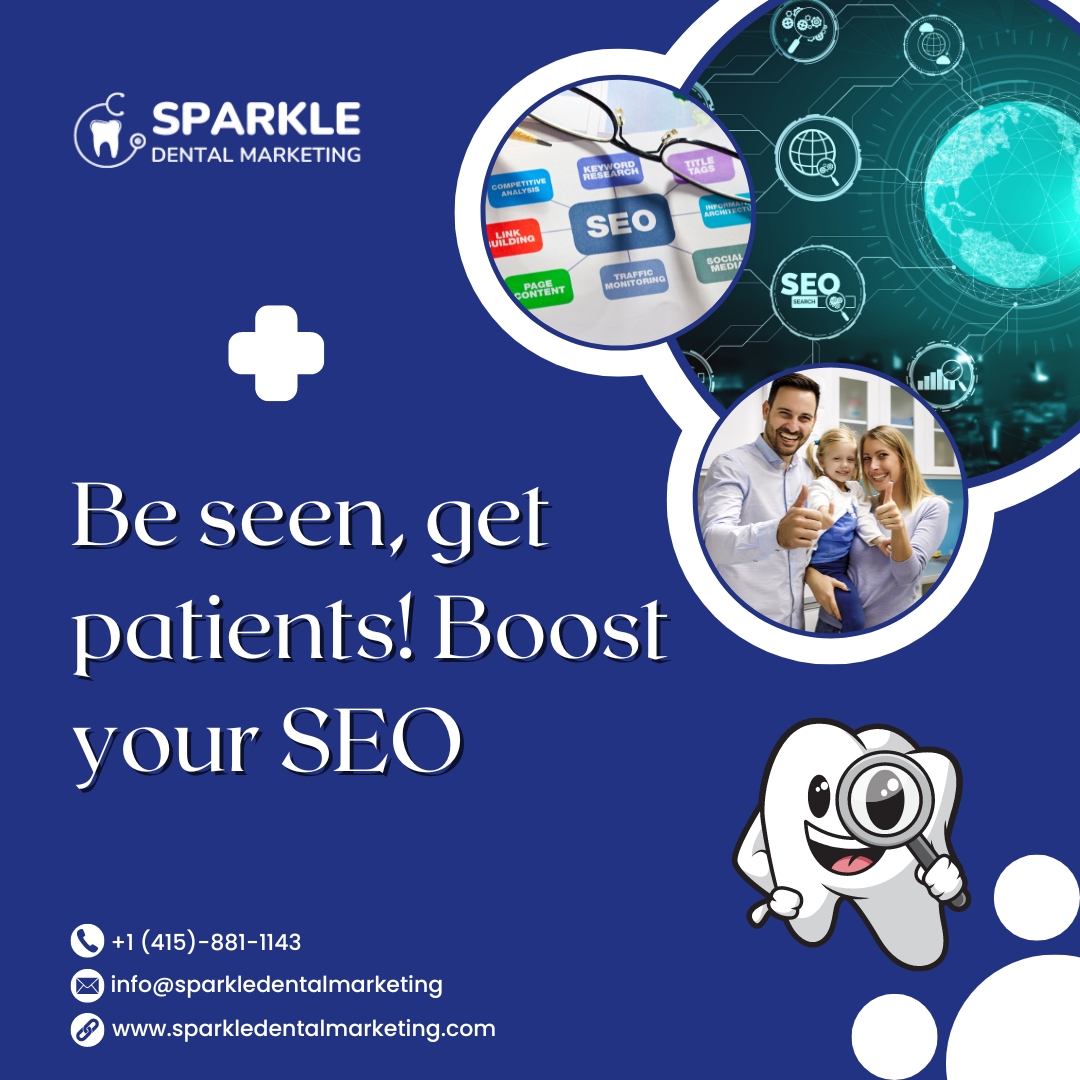 Boost your online visibility and attract more patients with our dental SEO strategies. Let's get your clinic noticed by the right audience!
Visit now @ sparkledentalmarketing.com
#webdevelopment #dentalwebsite #dentalmarketing #marketingteam #PPC #payperclick #socialmedia #smo