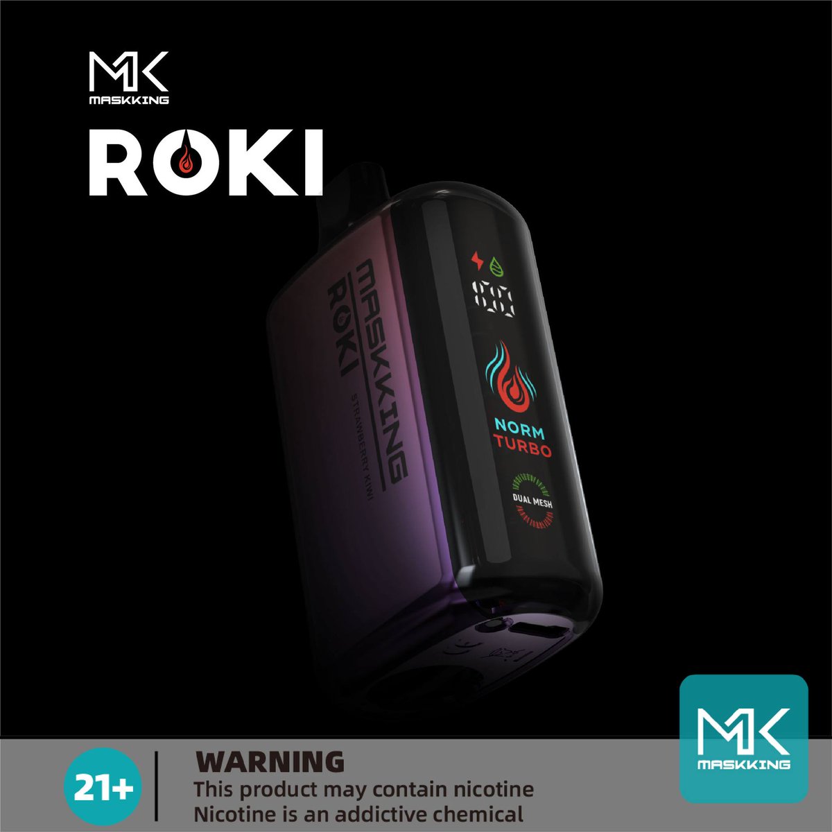 Press the bottom button of Roki to switch two modes, with 🚀turbo mode providing a more intense and 🌈flavorful vaping experience

Welcome to contact: +86 17727939805
#maskking #roki #roki15000 #maskkingroki #maskking15000 #newarrival #vapeusa #vapedubai #vapegermany #vapefrance