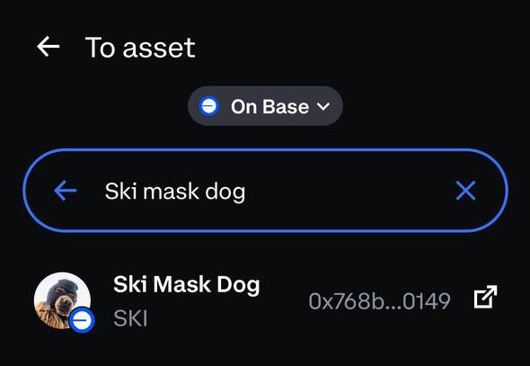 Ski_CTO's tweet image. We’re now on @CoinbaseWallet 

trading is now live 🔵

stay gritty 

#MasksOn