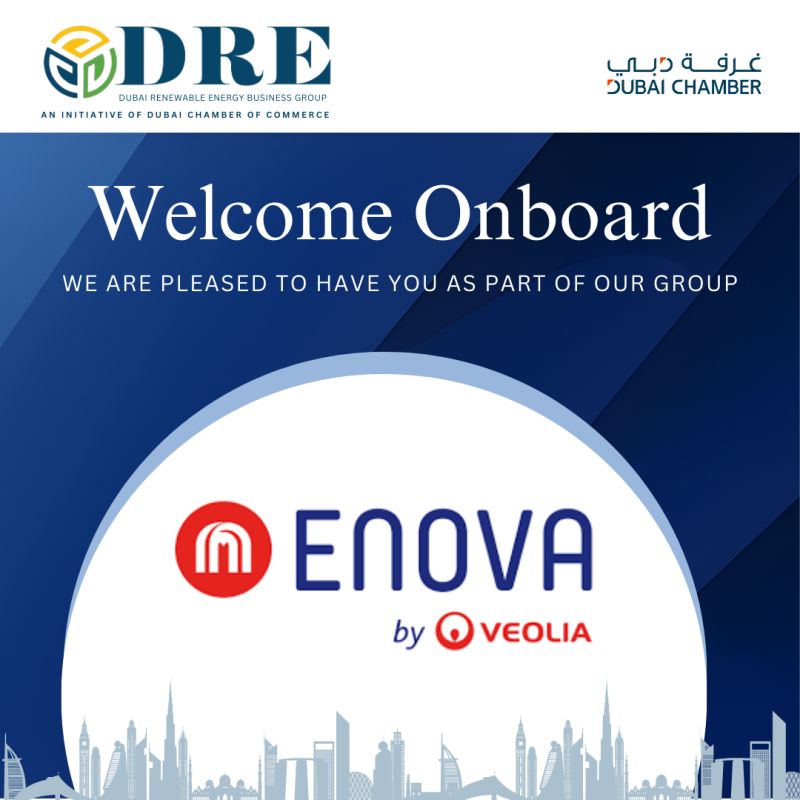 Enovame's tweet photo. Enova is a proud member of Dubai Renewable Energy Business Group, launched by @DxbChamberComm to drive the adoption of #RenewableEnergy among businesses and the private sector in alignment with the #UAE's #EnergyStrategy2050 and #Dubai's #CleanEnergyStrategy https://t.co/Q8SB5inQBd