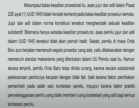 Catatan Prof Saldi Isra ini cocok buat disimpen dan jadi bahan belajar, siapa tau berguna buat nanti