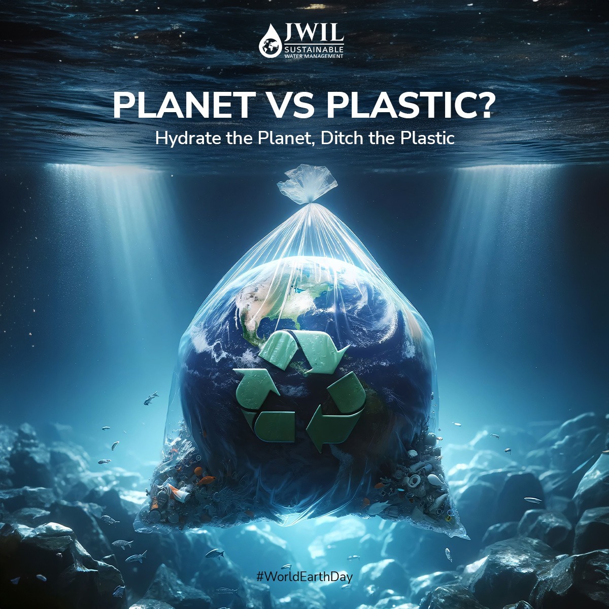 'This World Earth Day, JWIL stands firm in its dedication to the planet!!'

Join us in the battle against plastic waste and let's pave the way for a greener and cleaner future together. 🌍💧

#PlanetOverPlastic #WorldEarthDay #JWIL #SustainableSolutions