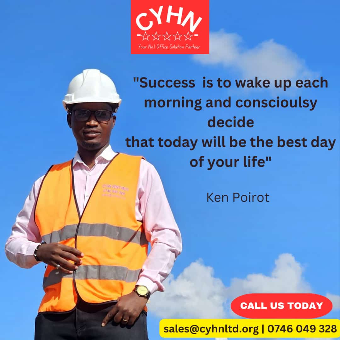 CyhnLtd's tweet image. &quot;Today is your opportunity...…..&quot; - Ken Poirot
Happy New Week.

#mpesa #Ogolla #MombasaRoad #meru #rutoempowers #Ruto #Alai #Kitale #floods #neweek #MondayMotivation #OburuOdinga #SUBARU #SouthC #KenPoirot #author #authorscommunity #cyhnltd @CyhnLtd #ConnectedAfricaSummit2024