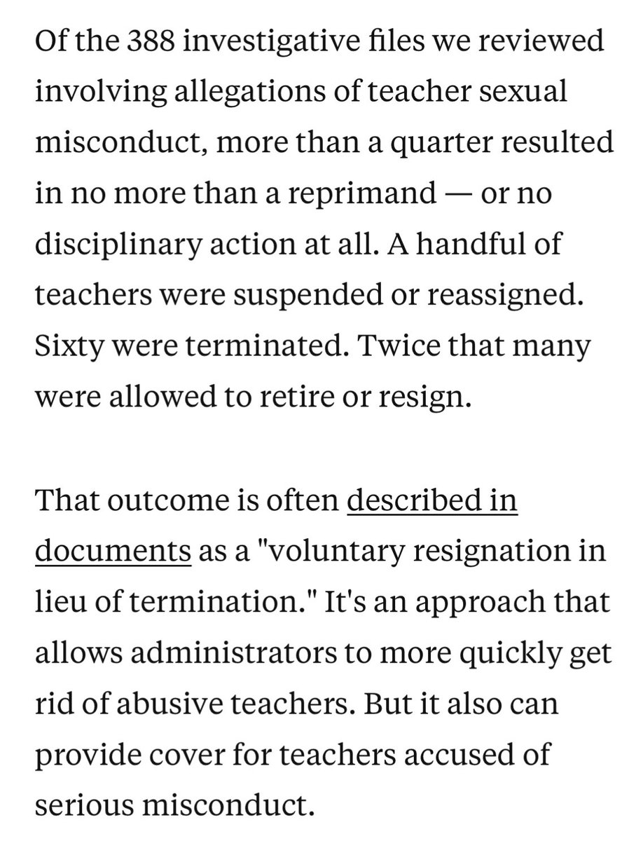 ⚠️ ALARMING nationwide report on sexual-predator TEACHERS. If you have children, you must read this devastating investigative report. 
Share with every parent you know. 
Boys are victims, too, of male & female teachers. #childsexualabuse #teachers #school #students #PREDATOR