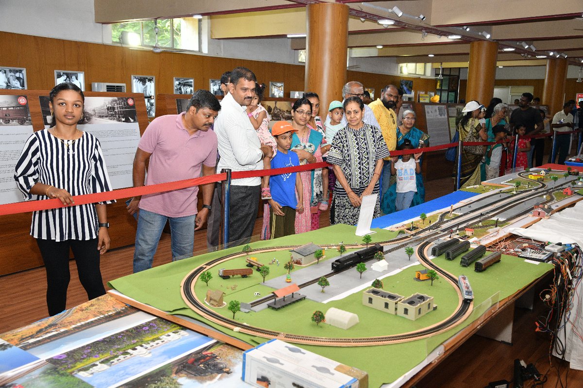 The three-day Mini-Scale Modern Train Show at the ICF Rail Museum in Chennai captivated the hearts of visitors, evoking fond memories and a deep appreciation for their Rail experiences.