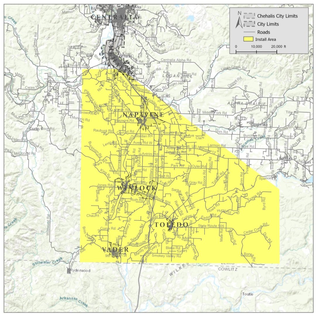 WA STATE - Lewis County

Napavine
Winlock
Vader
ToledoWA

Installation Map of AMI #SmartMeters by Lewis PUD 

Week No. 20:  April 22-26

Radio Frequency Radiation
Electromagnetic Radiation
Cancer
Heart Attack
Infertility
Fire Hazard
Depopulation