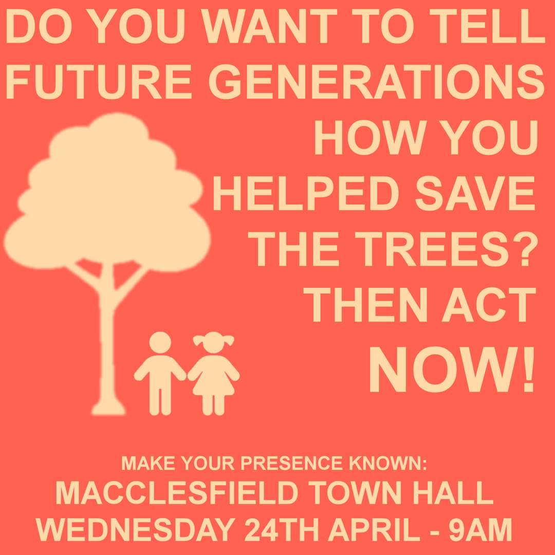 Show you opposition to the plans, fight for the next generation's playground, don't they have a right to enjoy nature too!?
78 trees & two 40m sections of Hawthorn Hedgerow will be removed plus 49 trees & 10 groups identified to be impacted by the proposals