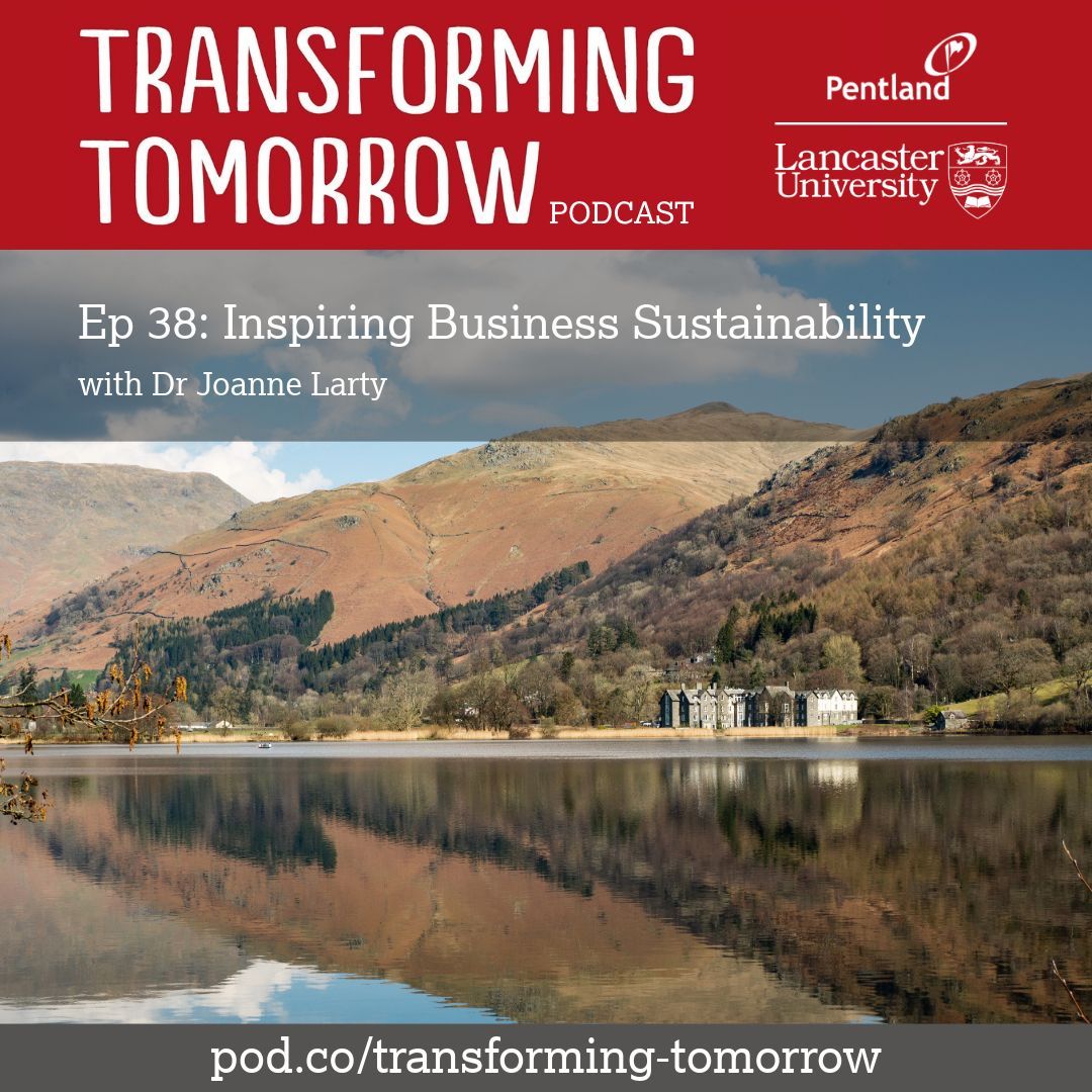 This week we're delighted that Dr Joanne Larty of @LancasterManage joins Jan and @ThePaulTurner to talk about her work with businesses in #Cumbria on identifying and sharing best sustainability practice, through Project INSPIRE. buff.ly/4cZEkOe