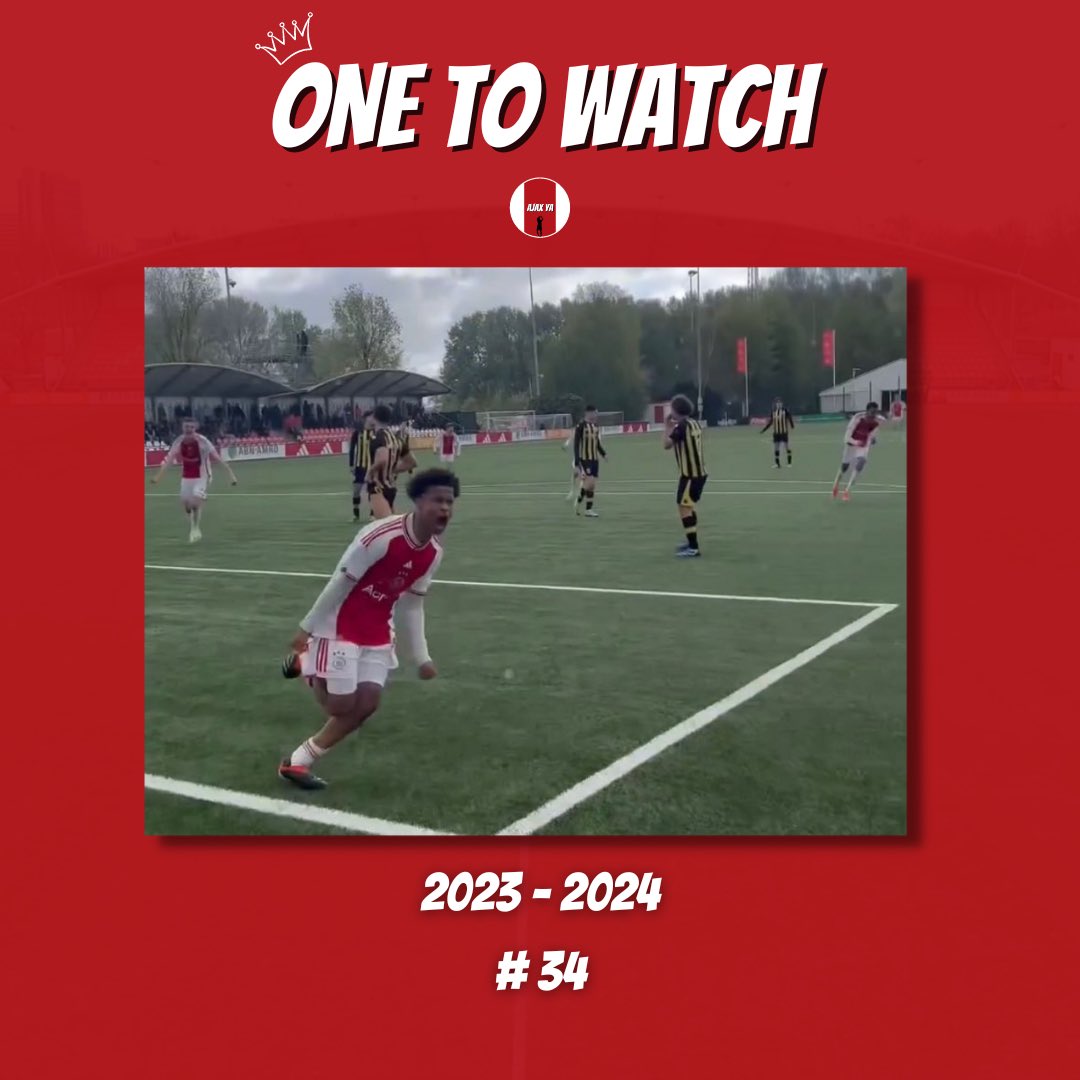 👀 𝗢𝗡𝗘 𝗧𝗢 𝗪𝗔𝗧𝗖𝗛 #34

👤 Gerald Alders (18, #AjaxU18) 
📍 DEF/MID
🌟 In great form recently, scored 2 important goals for our U18’s last Saturday! 🔥

🔢 35 Off. Matches
⚽️ 3 Goals
🅰️ 4 Assists
🚫 11 CS
✔️ U23 Debut

#AjaxYouth #TalentoftheWeek #OTW