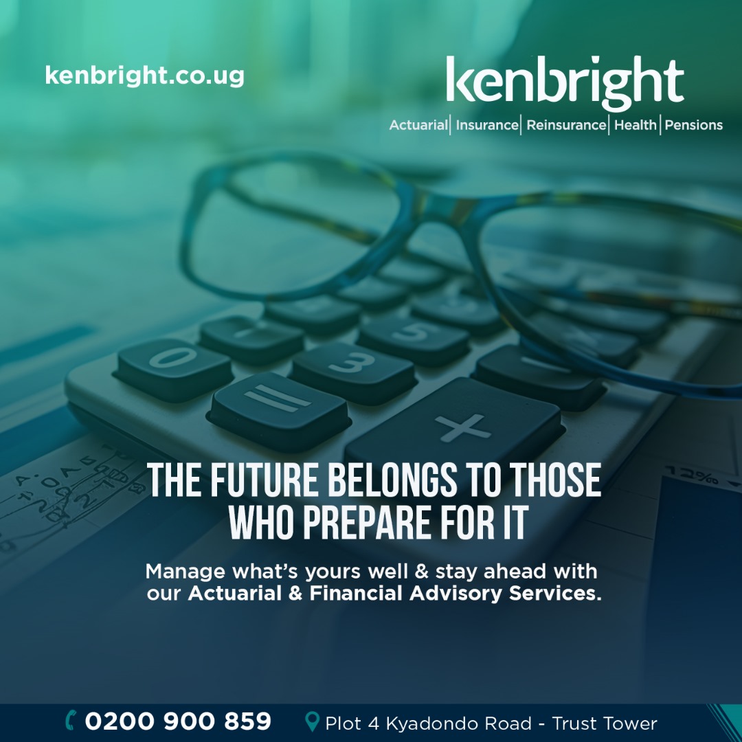 Tomorrow’s success begins with today’s preparations! Keep your financial prospects on the bright side with our Actuarial & Financial Advisory services. Visit us at Plot 4 Kyadondo Road, Trust Tower #TheBrightSide #KenbrightAdvisoryAndFinancialServices
