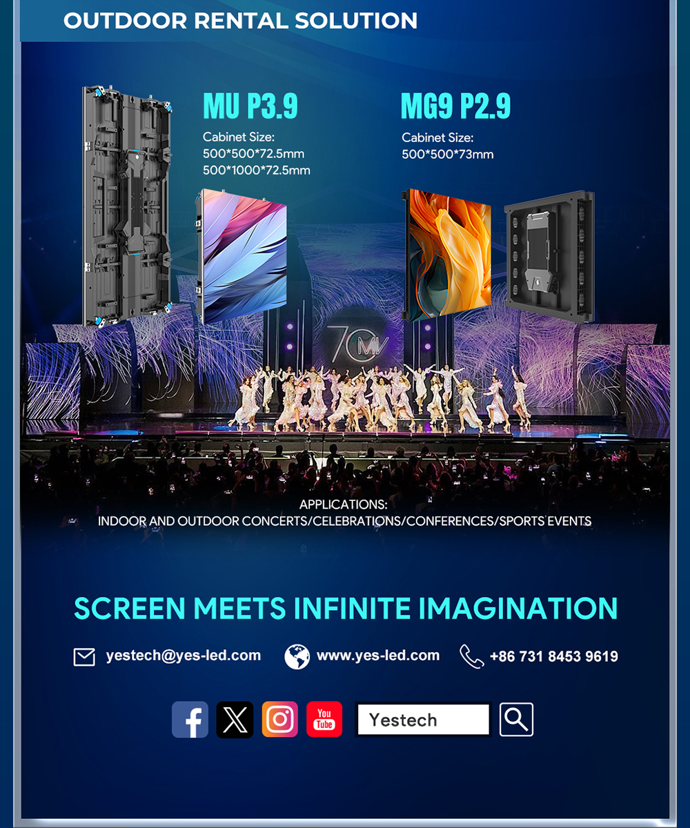 YES TECH will showcase latest solutions at SLS Expo 2024! 💡 Creative rental & staging solution 💡 Transparent screen solution 💡 Outdoor rental solution ⏰ Date: May 7-9, 2024 📍 Location: Riyadh Front Exhibition & Conference Centre, Saudi Arabia 🎪 Booth: NO.4C41