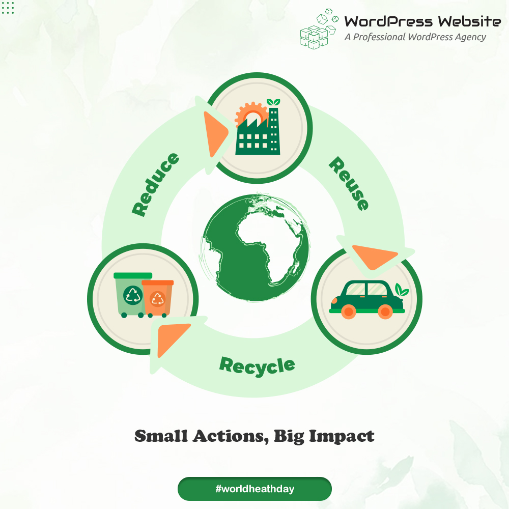 WordPress Website wishes a Happy Earth Day to you all. On this day, let's take a pledge to make our home a brighter, cleaner, and more sustainable future.

#WordPressWebsite #happyearthday #earth #prithvi #planet #gogreen #saveearth