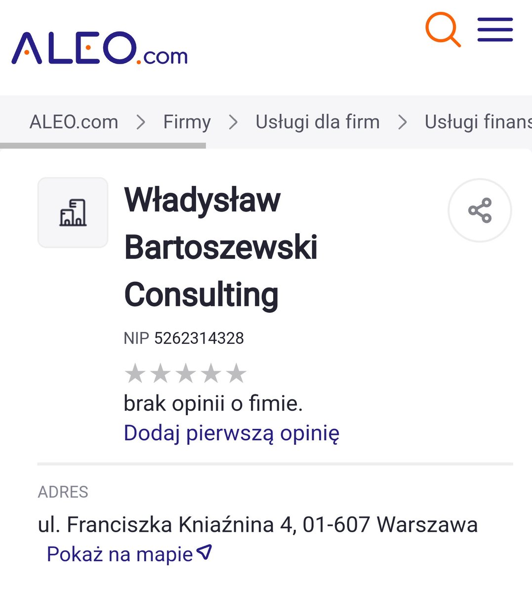 Adres z Paradise Papers też jakoś znajomy, prawda panie Władysławie?