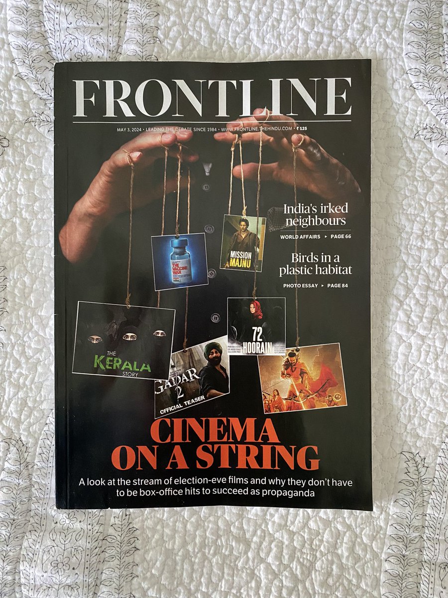 In FIRE ON THE GANGES, @radhika_iy presents the stories of real people with the added flourish of a novelist’s eye, featuring a wide cast of characters who are often defined by motivations beyond the sacred fire. Pick up the latest copy of @frontline_india for my essay!