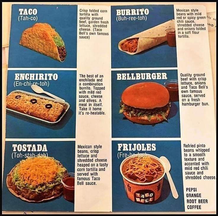 Mmm. Old school taco bell. I remember having it years ago as a kid. The pinto and cheese were legit.