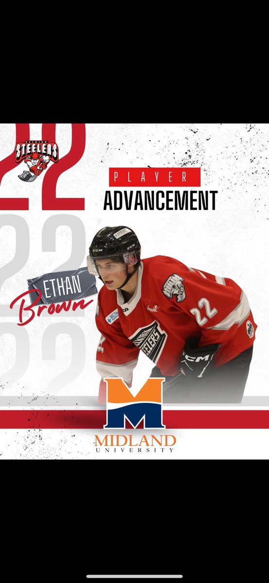 Congrats to one time Warrior Ethan Brown, on selecting Midland University as his next destination to continue his hockey career. 

Brownie spent the 21-22 season patrolling the Warriors blue line, winning <a href="/Capjhl/">Capital Junior Hockey League</a> Rookie of the Year in his lone season before heading to Selkirk.