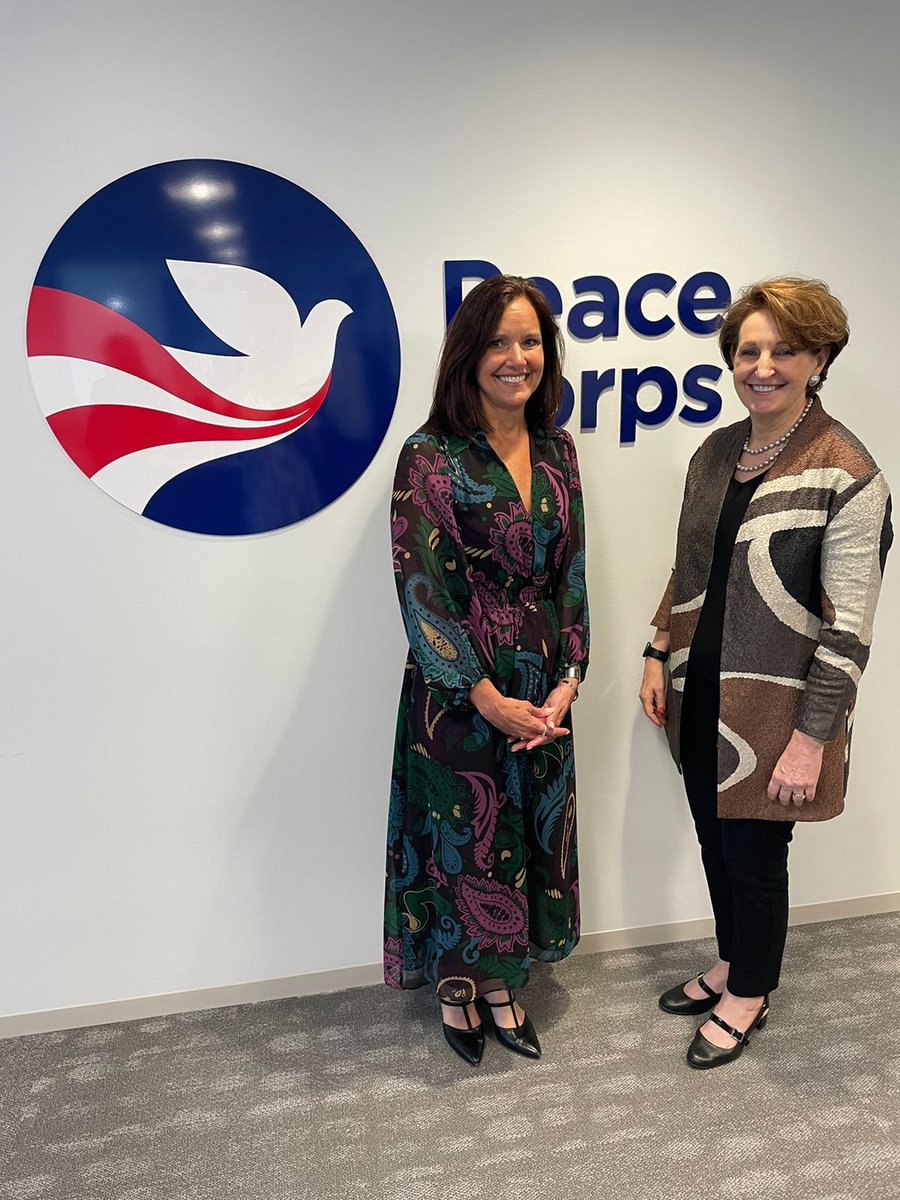 Great meeting with @PeaceCorpsDir Carol Spahn at @PeaceCorps headquarters in DC. So impressed by volunteers in the 🇵🇭 who are working with local partners to spur meaningful change, transforming lives and forging strong ties as #FriendsPartnersAllies and #PartnersInProsperity.