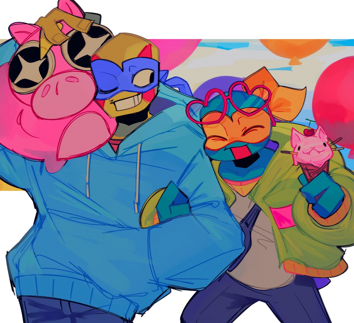 busydizzynlazy's tweet photo. If you see this post qrt with some fanart you've made!

excuse to post my rise fanarts from when i was in the fandom yrs back 🫡help https://t.co/ReL3qIvf1n