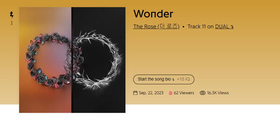 Genius_kor's tweet photo. #GeniusCharts | The Genius page for "Wonder" by The Rose (@TheRose_0803) is on fire🔥as the band takes the stage at #Coachella2024! View the lyrics to all the tracks on Genius!

#ROSECHELLA #TheRoseatCoachella 

https://t.co/2QzpJ3sZTn https://t.co/8cDTW2uxuE