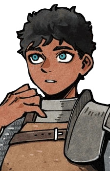 Last week i read about Kabru and he mentioned that both their parents doesnt have blue eyes. they've black eyes instead
then i remember theres actual tribe in Indo that sometimes having children with pretty blue eyes, They called Buton Tribe. maybe ryoko kui inspired by this?
