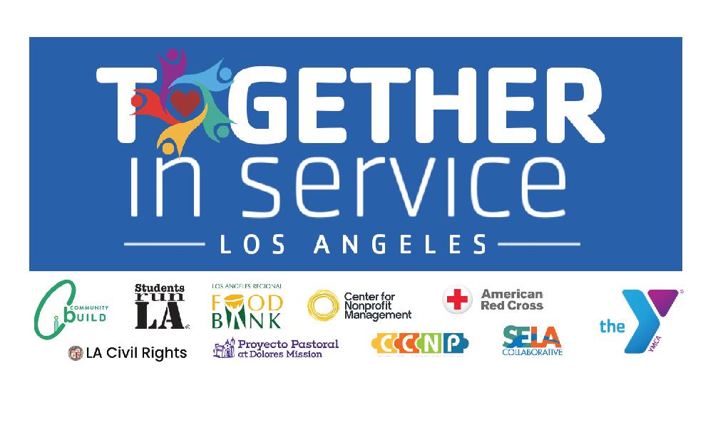 We join L.A. community leaders in answering Dr. King’s inspiring call for civic action and engagement. Help us reach the goal of 25 million volunteer service hours by 2029: ymcala.org/togetherinserv…