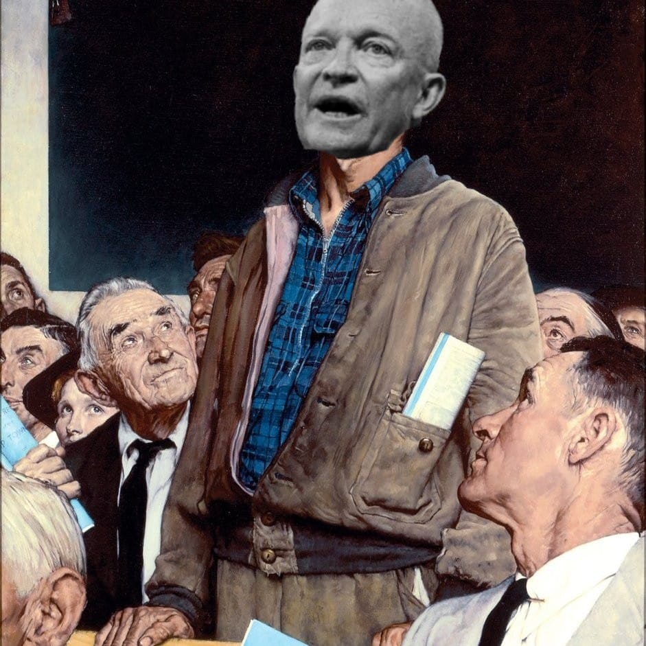 RealSpikeCohen's tweet photo. "Japan was already defeated and dropping the bomb was completely unnecessary"

- Dwight D. Eisenhower https://t.co/C4RiDESaOV