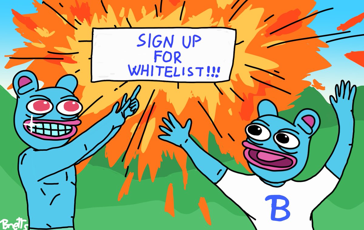 BrettsNFT's tweet photo. Hi fellow @base members 🔵

The sign up for our whitelist is now opened! 

To sign up leave your addresses below, like and rt. 
It will be opened for 48h after which we will process all the addresses.

Stay Based☮️ https://t.co/iohDIL5z2d