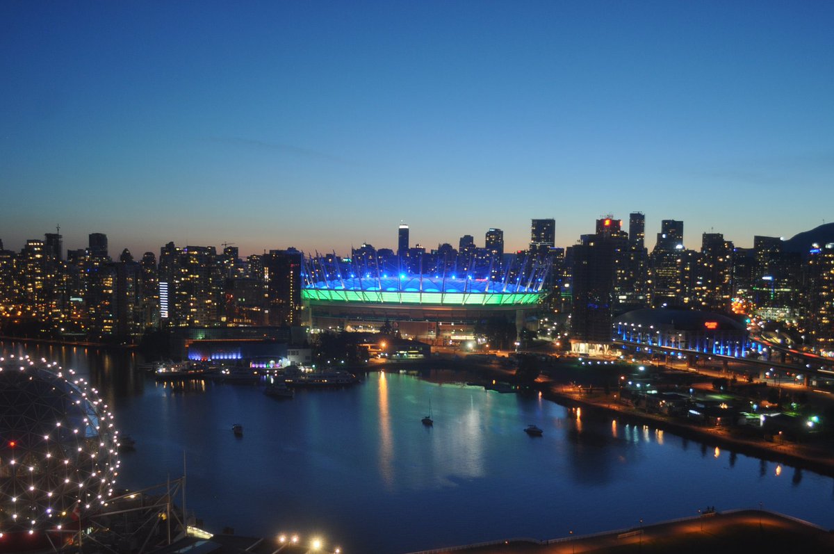 Cheering on our next door neighbours as they begin their journey in the Stanley Cup Playoffs. GO @Canucks GO!