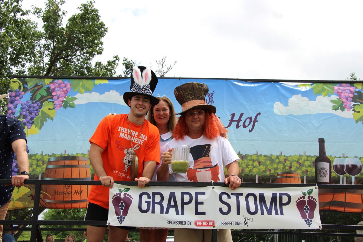 WINE LOVERS--It's the 40th Annual Wine & Roses Festival coming THIS WEEKEND at @MessinahofW in #BryanTexas! Details here: hotinhoustonnow.com/2024/04/messin… #winelovers #wineandroses #texaswinery #winefestival #wine #grapestomp