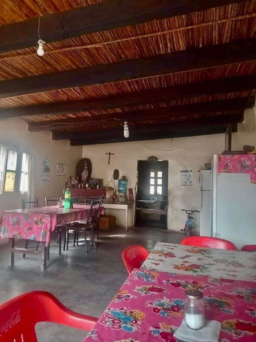 Planoinforma's tweet photo. Se viraliza abuelita luchando contra toda adversidad para mantener abierto su restaurante en la Estación Catorce, San Luis Potosí.

Doña Margarita, es una mujer de 98 años, es el corazón y alma del restaurante Tokio ubicado en la Estación Catorce. A pesar de los desafíos financieros que enfrenta cada año debido a las bajas ventas, esta abuelita lucha incansablemente para mantener viva la llama de su negocio.
Con una determinación inquebrantable, Doña Margarita abre las puertas de su restaurante todos los días, sirviendo con amor y pasión a sus clientes. A pesar de las dificultades económicas, su restaurante ha sido un lugar de encuentro años atrás cuando el antiguo tren de pasajeros pasaba por ese municipio.

Si vistas la Estación Catorce no olvides pasar a este magnífico restaurante, el cual tiene un toque 100 % casero y está calificado con 5 estrellas en Google.
#Viral