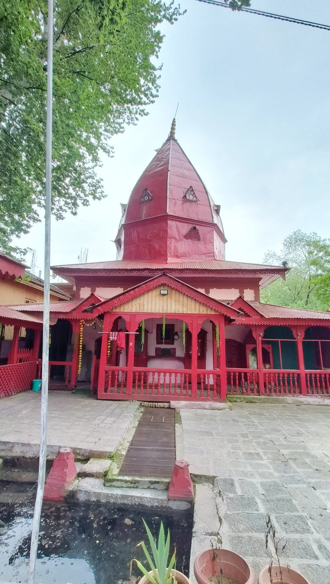 Pokhri Bal Devi temple, Srinagar #Kashmir Have a good day!