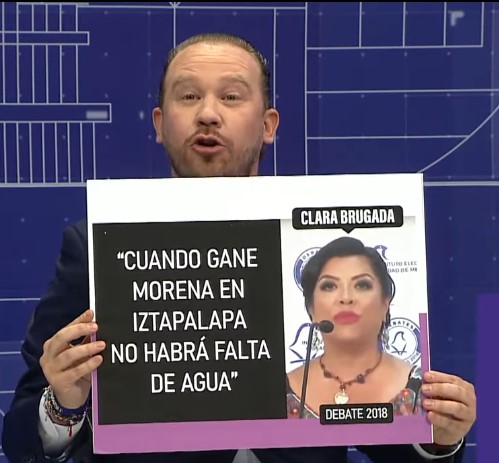 #DebateChilango Santiago Taboada reprochó a Clara Brugada y Morena no cumplir con la promesa de suministro de agua en la Alcaldía Iztapalapa. Propone reparar fugas, tratamiento de agua y captación de agua de lluvia en la CDMX. 🔗 youtube.com/watch?v=1Hmo22…