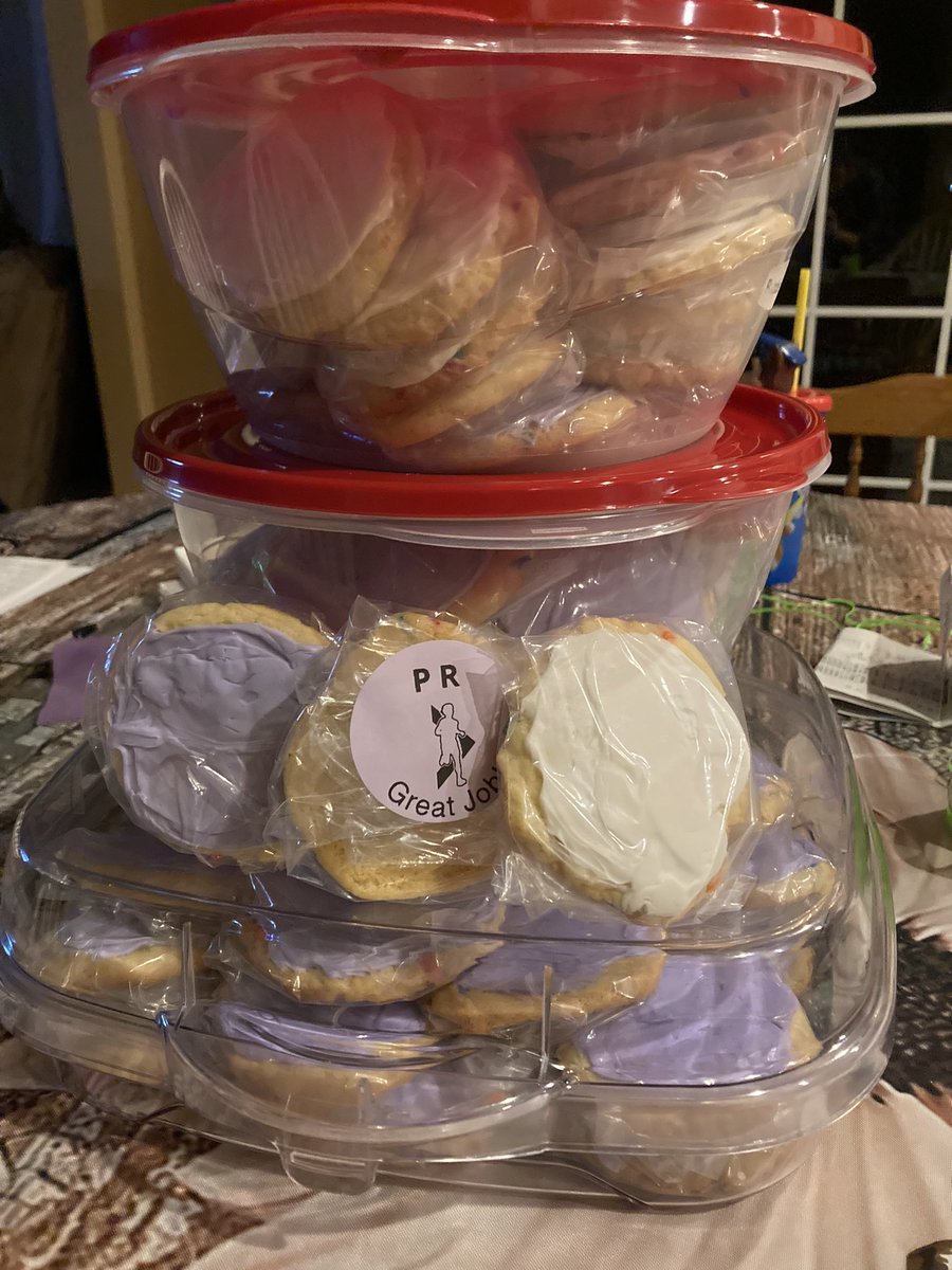 PR cookies coming!

78 PRs since outdoor season began! 

We’re excited to see what we can do these next few weeks while also celebrating what we did these past few!

Thanks to Coach Mac’s wife for baking all the cookies!

<a href="/BDtrack/">Mike Davidson</a> <a href="/GiantAthletics/">Ben Davis Giants</a> <a href="/BenDavisHS/">Ben Davis High School</a>