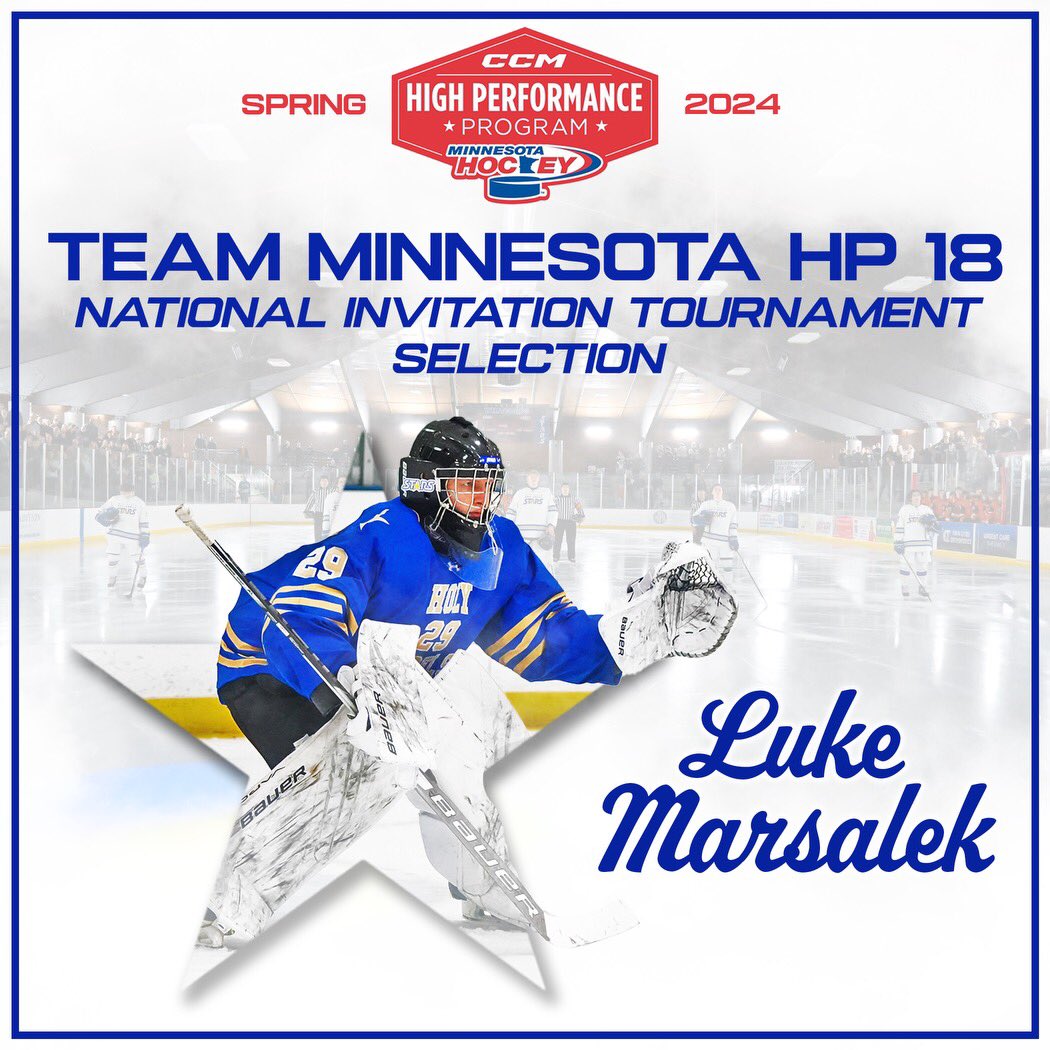 Congrats to Jr G Luke Marsalek!! #stars #PoundTheRock