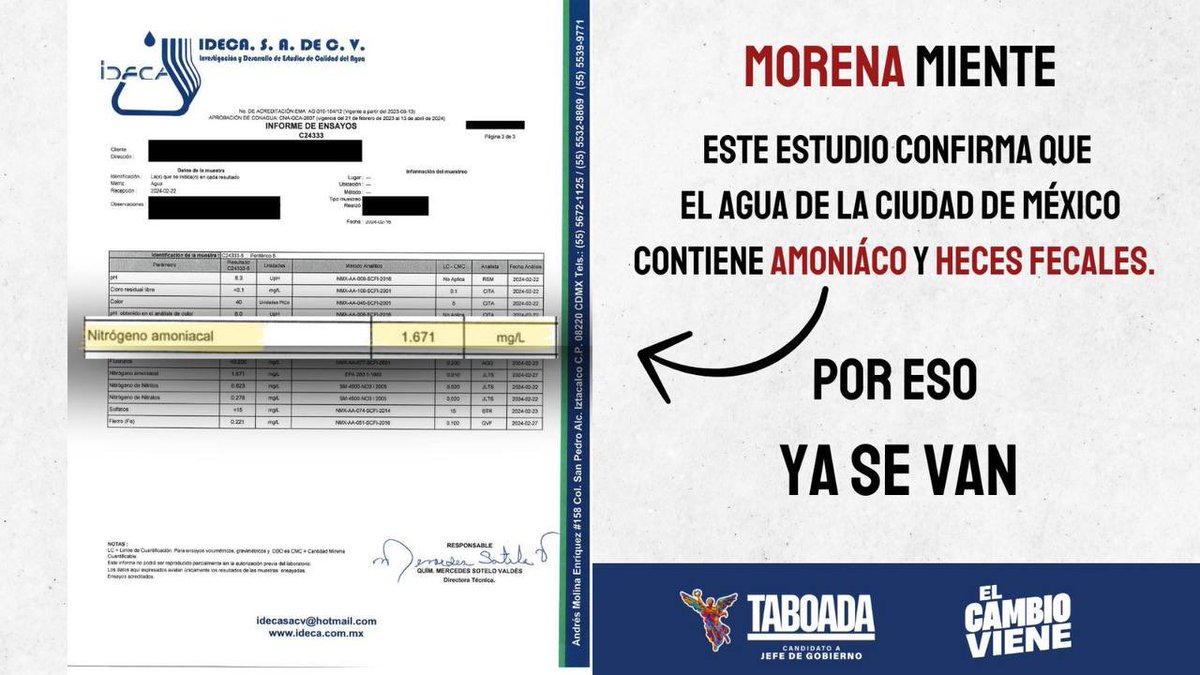 STaboadaMx's tweet photo. ¡MORENA miente! 

#LaDerrotaEsClara 
#YaSeVan 

#ElCambioViene https://t.co/5cvSMZILYt