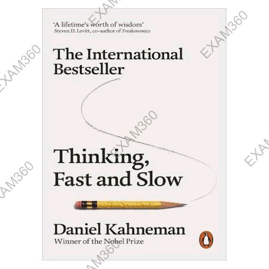 Dive into the fascinating world of human cognition with 'Thinking, Fast, and Slow' by Daniel Kahneman. 🧠💡 This thought-provoking novel explores the two systems that drive the way we think, offering valuable insights.
 #ThinkingFastAndSlow #DanielKahneman #BookLovers 📚 #Exam360