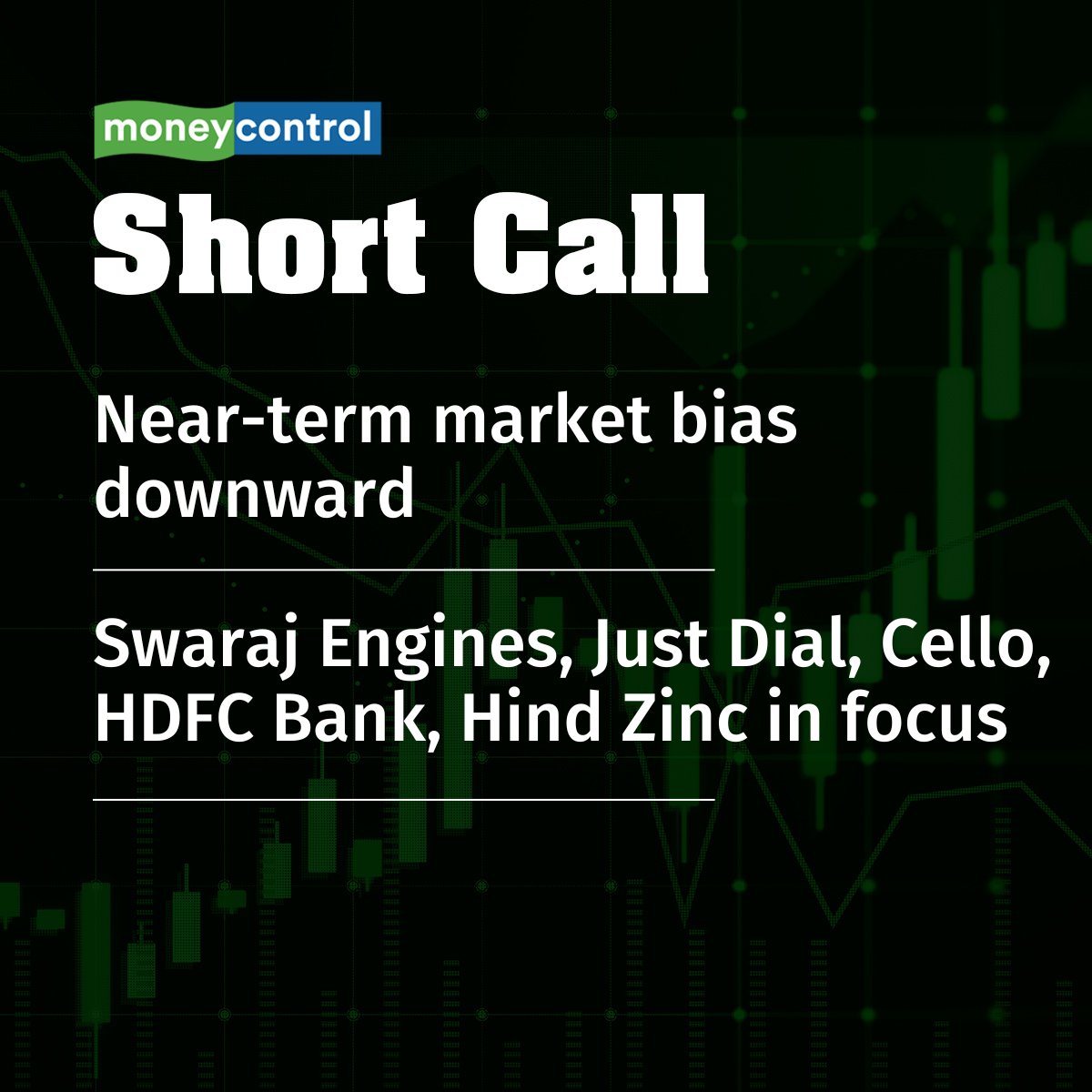 #MarketsWithMC | Here's a crisp take on key #market moves & trends that give you a bird’s eye view of what’s happening only on #ShortCall 📞

Read at 👇
moneycontrol.com/news/business/…

By @sant0nair | #Stocks #StockMarket #Markets