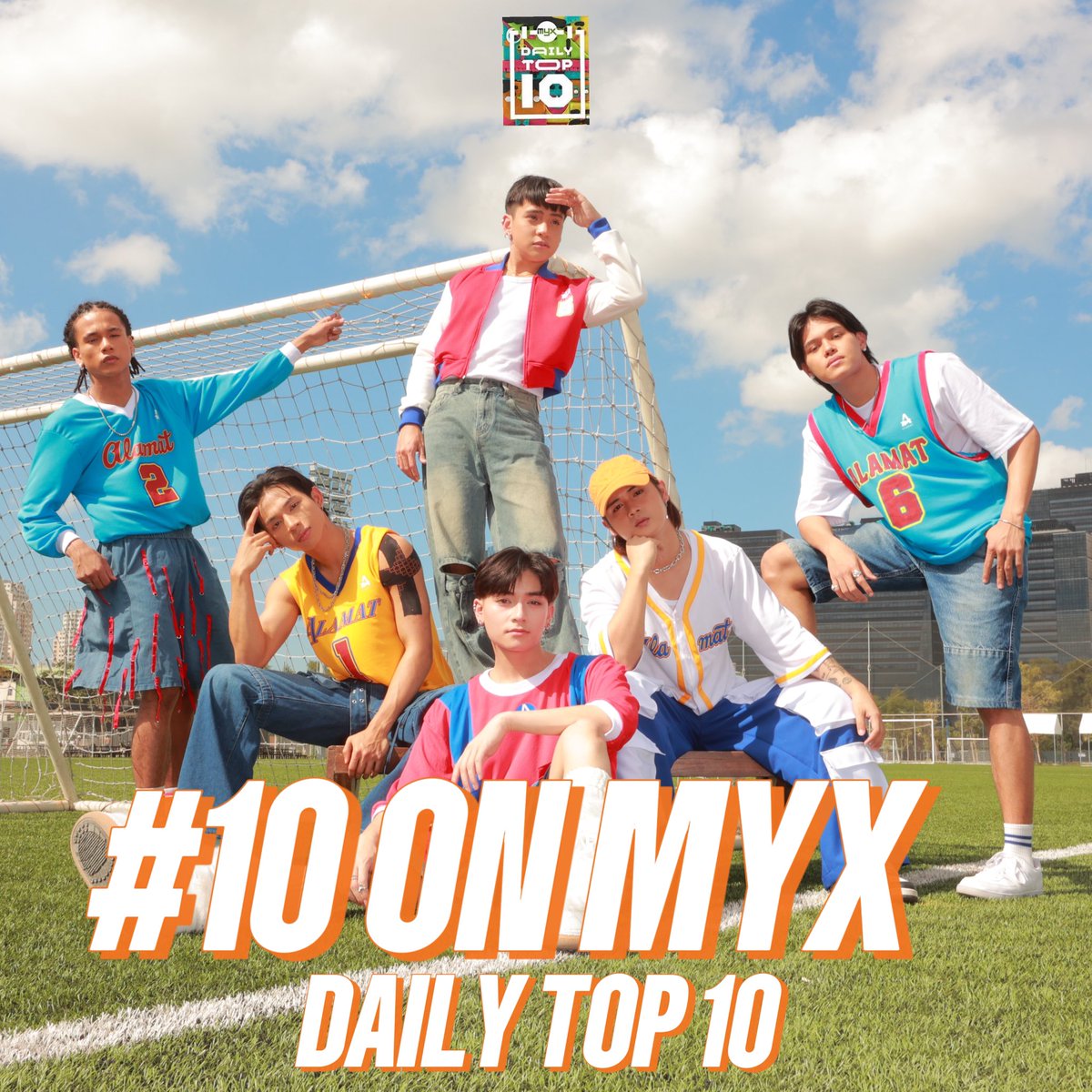 #ALAMAT HANDA ‘RAP!

Good news!

DAYANG secured a spot and climbed its way to no. 10 on Myx Daily Top 10! Thank you for your votes mga Magiliw! Let's keep the vibes going strong with your votes tangi kong Dayang 🫶❤️

#ALAMATDayang #DAYANGKalasahanTaKaw