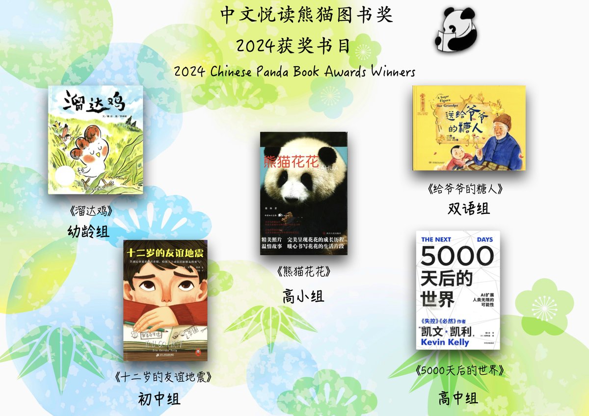 🏆 Exciting news! 📚 We are thrilled to announce the winners of the Chinese Panda Book Awards! 🐼📖 Congratulations to all the talented authors and illustrators who have captured our hearts with their incredible stories. #PandaBookAwards #Chinese #Language #literacy🎉