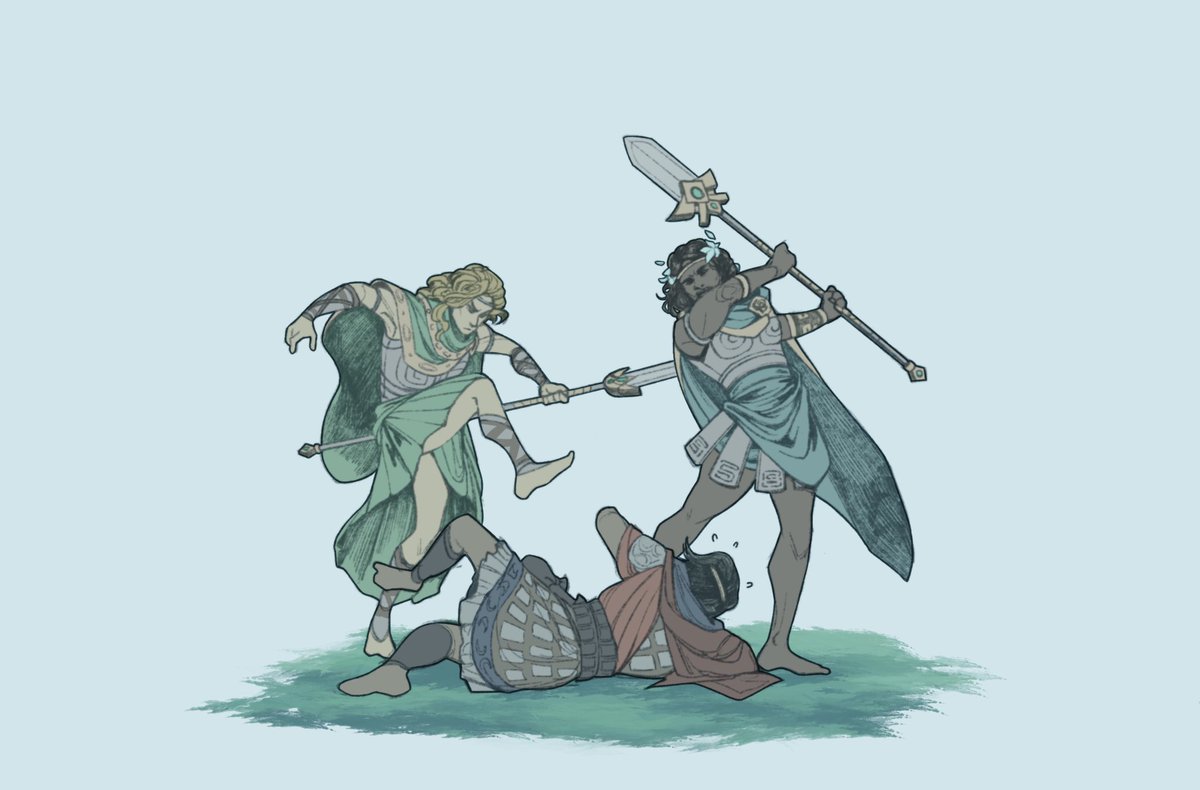 Hey we saw you from across the glade and we hate your vibe. #hades2