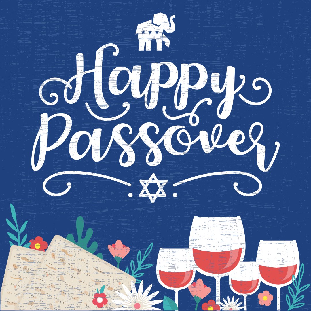 To our Jewish friends and community members, Chag Pesach Sameach! 🕎 May this Passover bring you freedom, peace, and renewal. 🕊️ As we celebrate the Exodus from bondage, let us also rededicate ourselves to protecting liberty and upholding the values that make America exceptional.